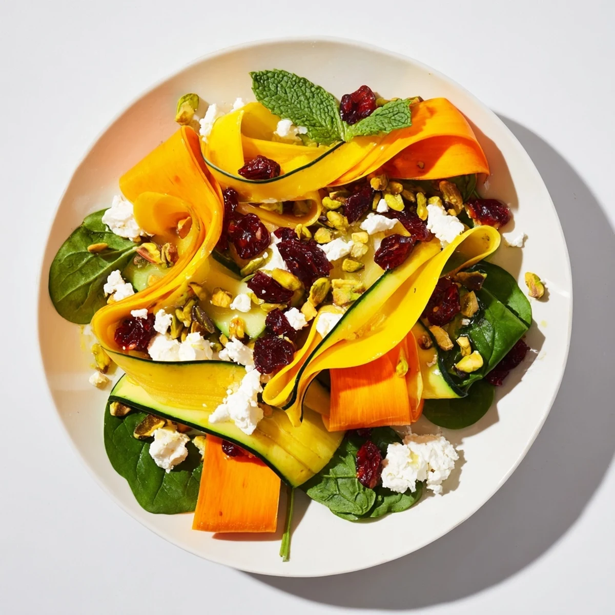 This gorgeous Pistachio and Cranberry Ribbon Salad features bright colors, crunchy pistachios, and tangy cranberries to enjoy.