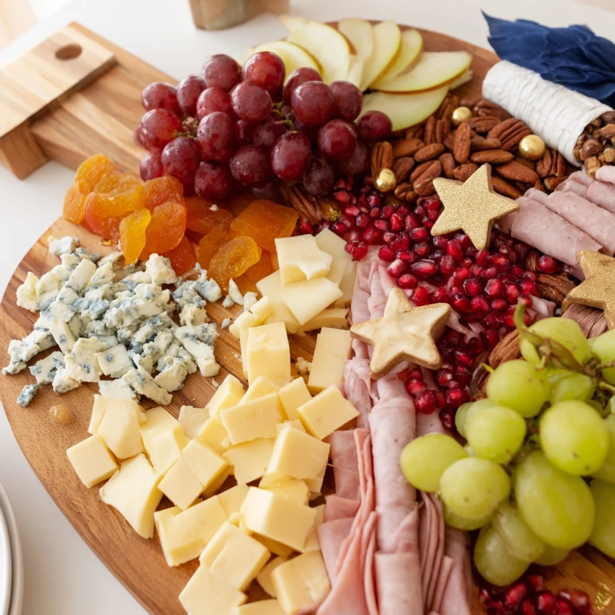 Feast your eyes, and imagine this Shining Bright Christmas 2025 Board overflowing with textures and flavors.