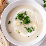 Creamy Garlic Bread Soup