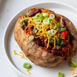 Chili Style Baked Potatoes