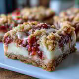 Fresh strawberry cookie bars with white chocolate chunks, perfect for spring dessert spreads and family gatherings.  