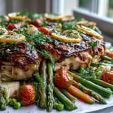 Healthy easy sheet pan chicken