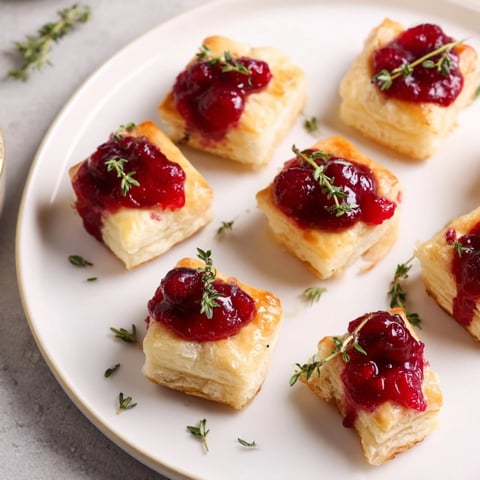 A festive Joy to the World appetizer trio with puff pastry bites, caprese skewers, and spiced meatballs, perfect for sharing.