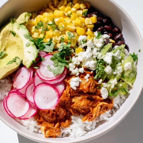 Green Enchiladas Rice Bowl