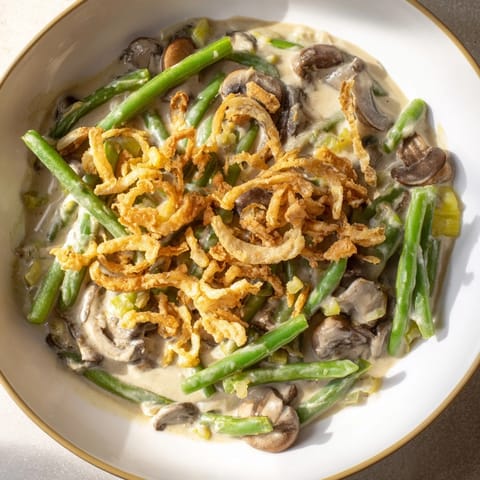Old-School Green Bean Casserole
