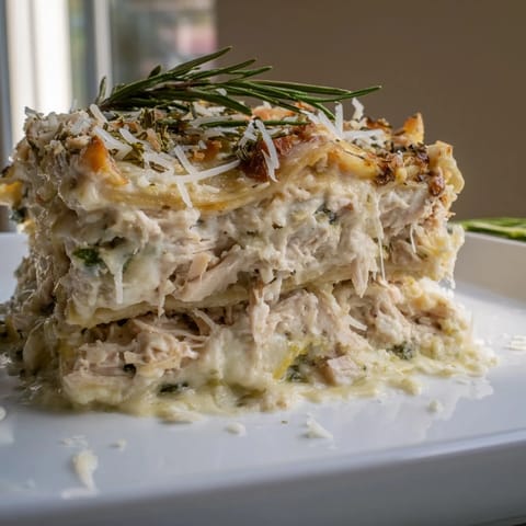 Rosemary Chicken Lasagna Layers