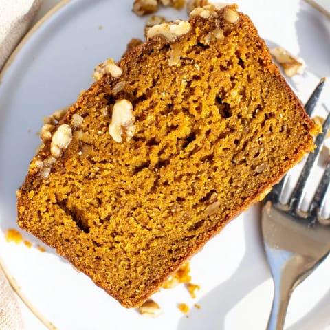 Moist Spiced Pumpkin Bread