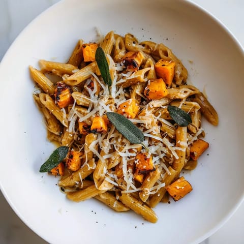 Brown Butter Pasta Squash Sage
