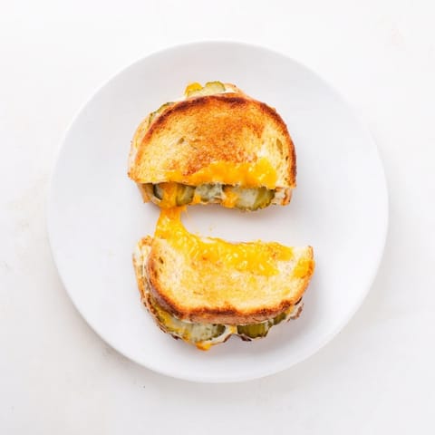Gooey Pickle Grilled Cheese
