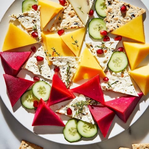 Tessellation Triangle Appetizer Board