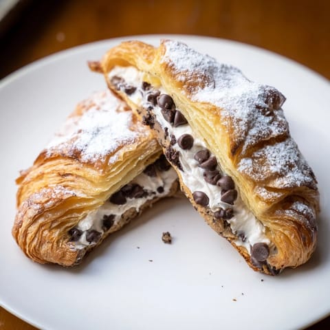 Cookie chocolate croissant fusion