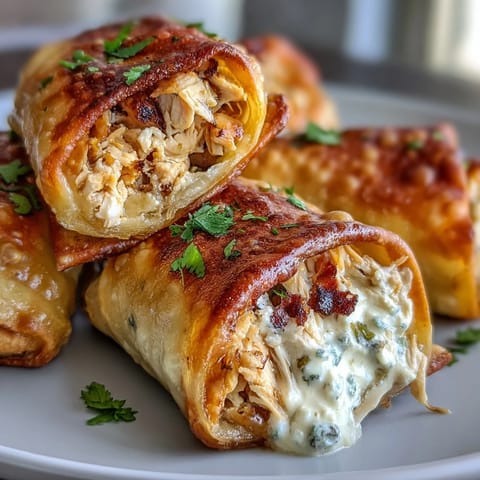 Crispy, baked mini chicken chimis featuring creamy jalapeño filling, perfect party appetizers.