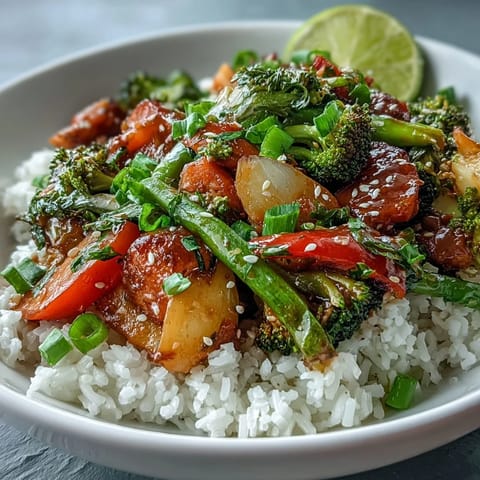 Healthy Easy Veggie Stir-Fry