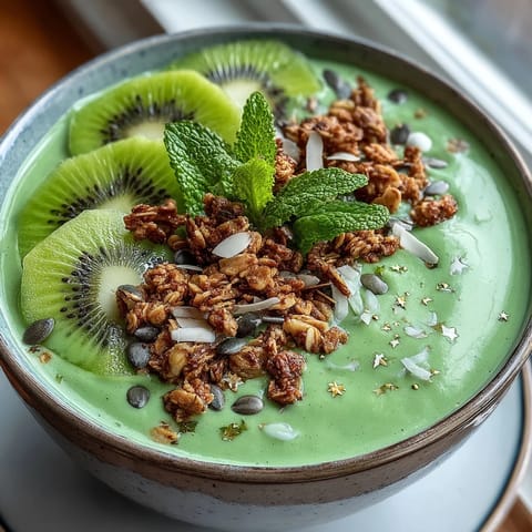 Green Shamrock Protein Smoothie