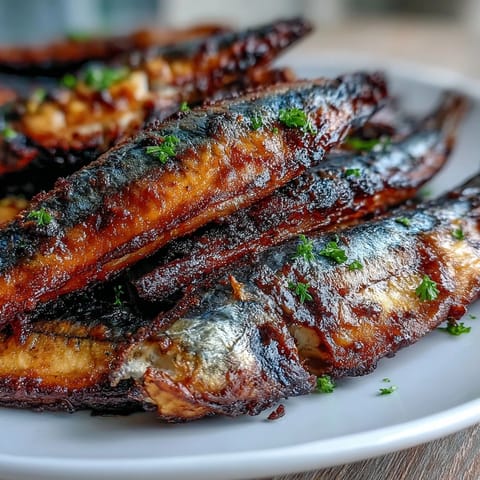 Crispy golden catfish fillets seasoned with Southern spices, served with zesty homemade remoulade sauce for a classic soul food dinner.  