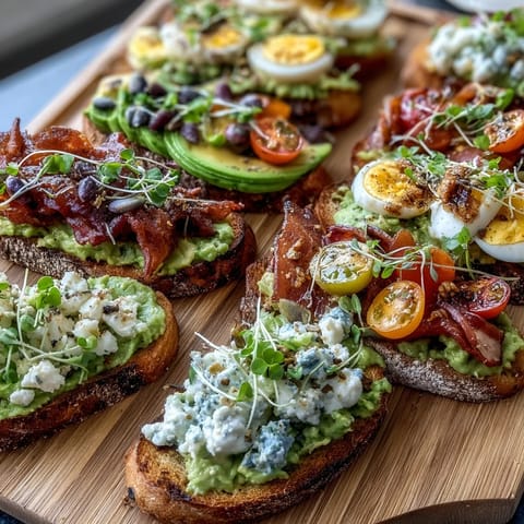 Spring Brunch Avocado Toast