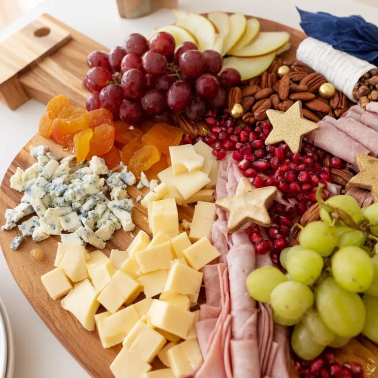 Feast your eyes, and imagine this Shining Bright Christmas 2025 Board overflowing with textures and flavors.