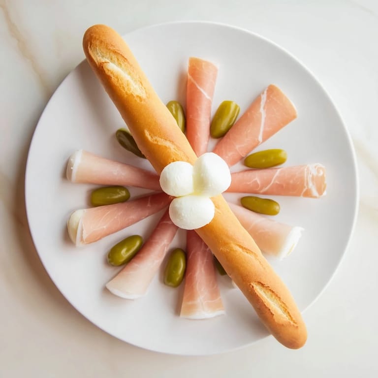 Imagine fresh basil and roasted peppers making this tasty Fractal Tree Branching Bread Platter.