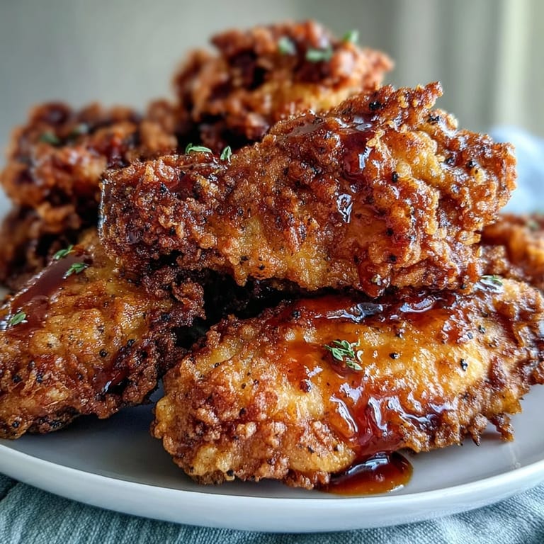 Freshly fried chicken wings with BBQ sauce, served with ranch dip and sliced scallions.