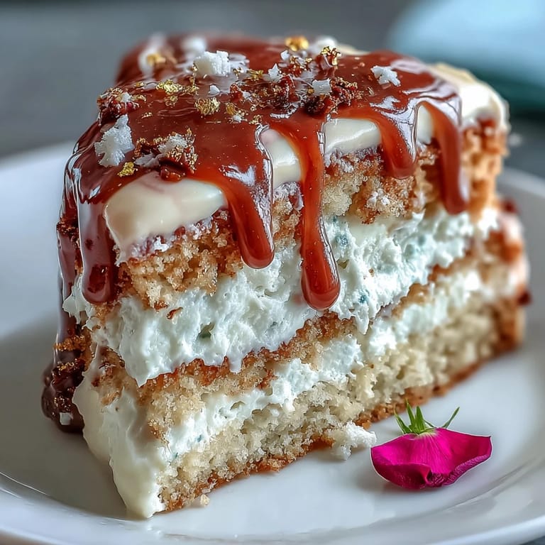 Elegant pink velvet cake with rosé wine, perfect for celebrations.
